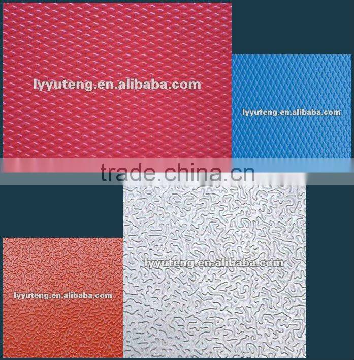 Wall cladding material color coated aluminum coil
