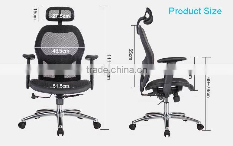 Modern office chair specification for executive mesh office chair