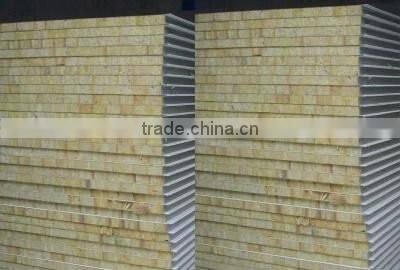 Sandwich panel production line
