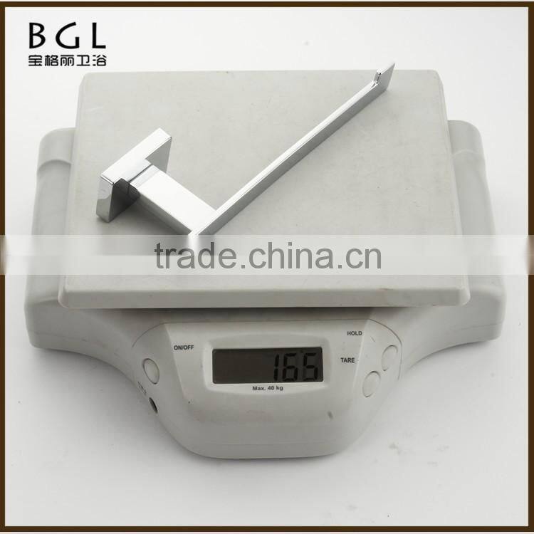 20733 square style hot selling toilet paper holder zinc alloy bathroom accessories