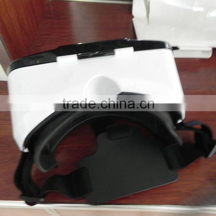 Hot sale 3d vr box google cardboard plastic headset vr glasses