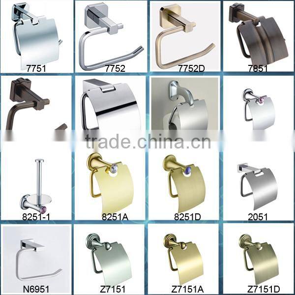 wall mounted toilet paper roll holder with cove,cover screws