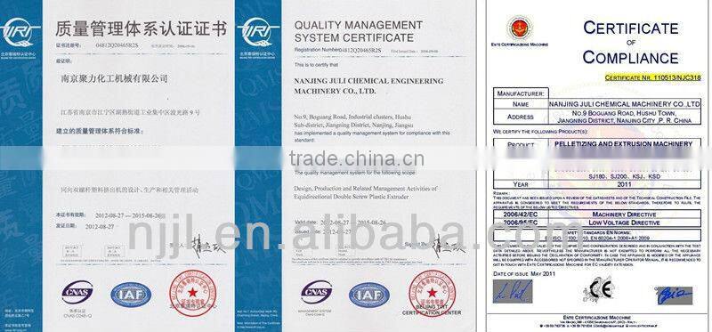 High-efficiency single screw film recycling granulator