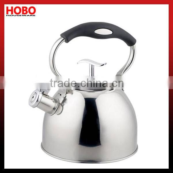2.5L Stainless steel Morror Body Whistling Kettle Tea Tea kettle