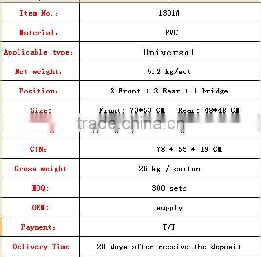 new design car accessories car floor mat