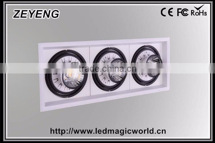 Modern kitchen design square led cob ceiling down light / 20w cob led downlight / Led downlight kits uk