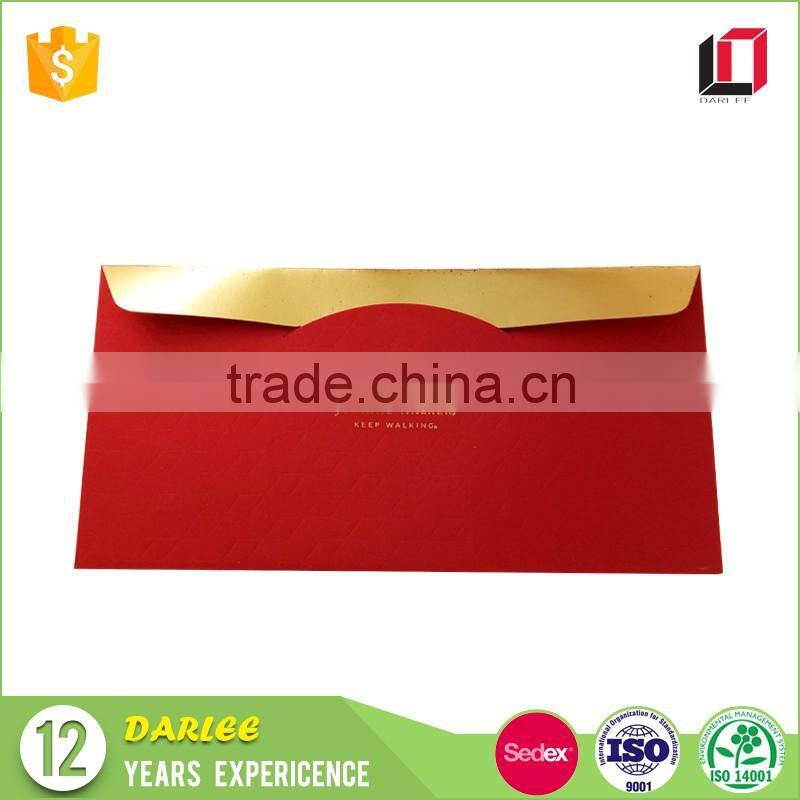 China manufacturers ang pow custom design red pocket printing with own logo