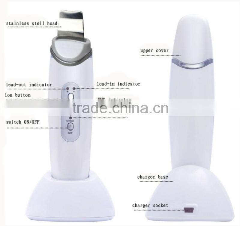 2015 home beauty device skin scrubber microdermabrasion
