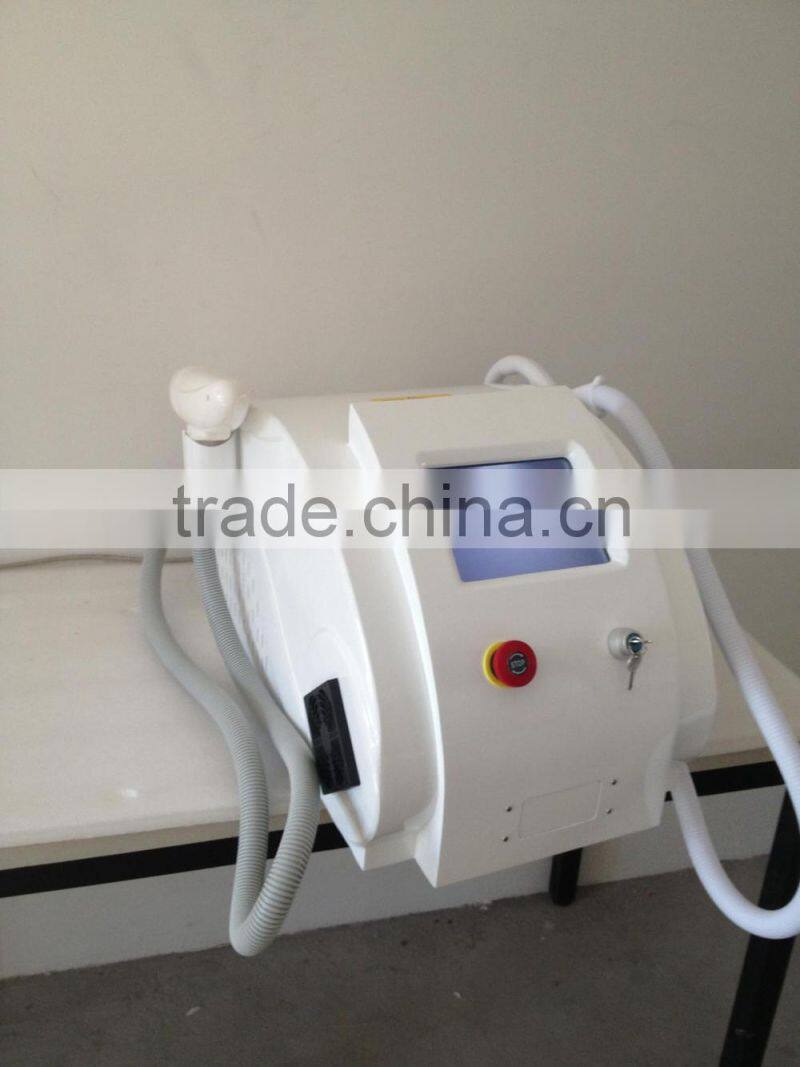New technology e-light ipl rf+nd yag laser / elight shr hair salon equipment ipl laser machine