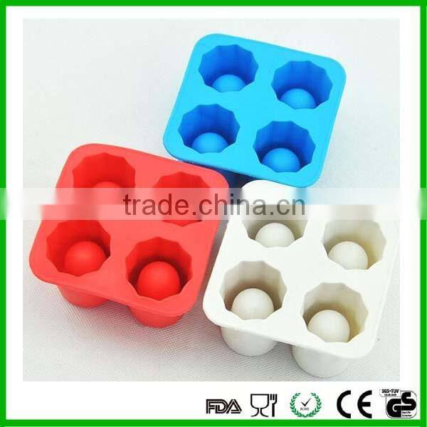Food grade silicone ice ball custom ice cube tray ice cup