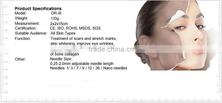 2016 super rechargeable derma pen
