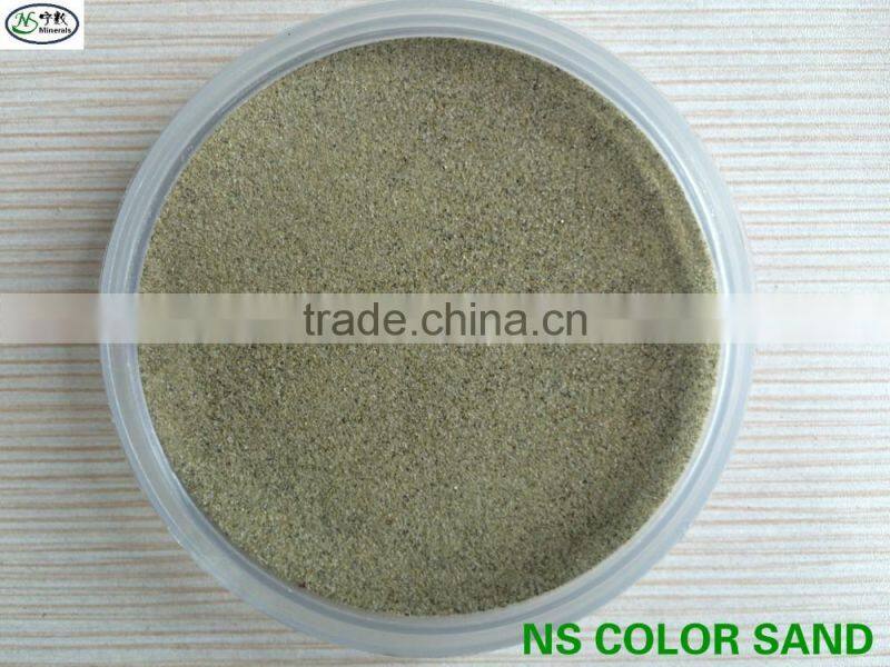 Green Natural Color Sand for Stone Paint