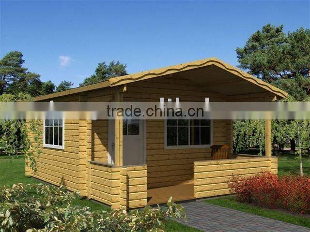 Summer vacation prefab wooden house