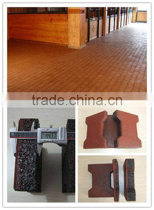 recycled rubber pavers