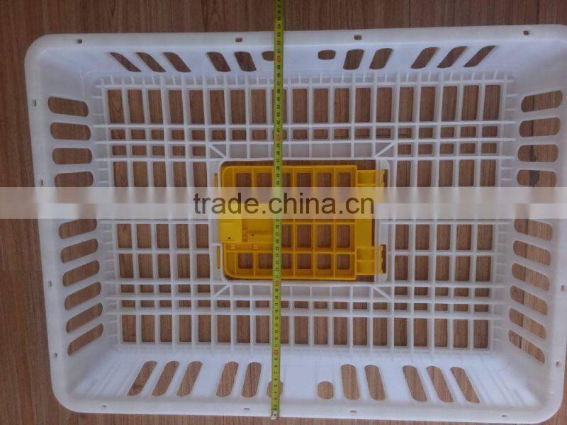 2015 china best price plastic cage for chicken transportation