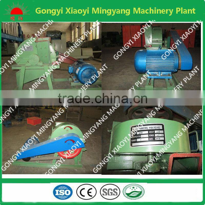 Factory price wood log 300kg/h ce approved shaving machine for sale