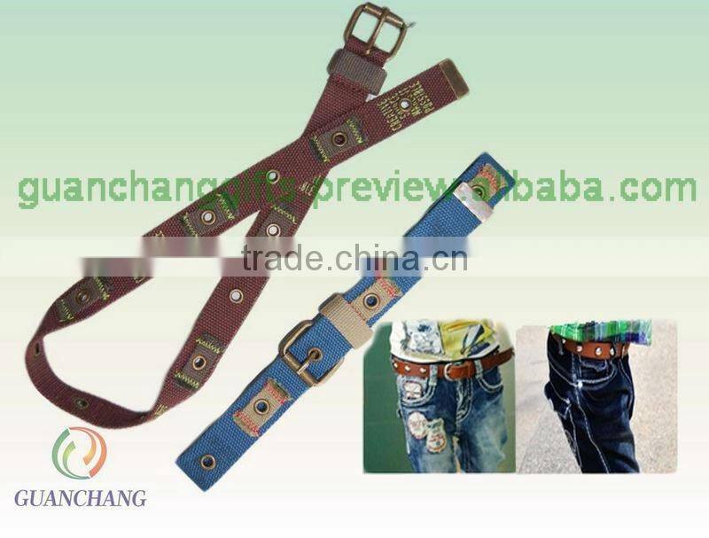 silkscreen luggage belts with 3-digi combination lock