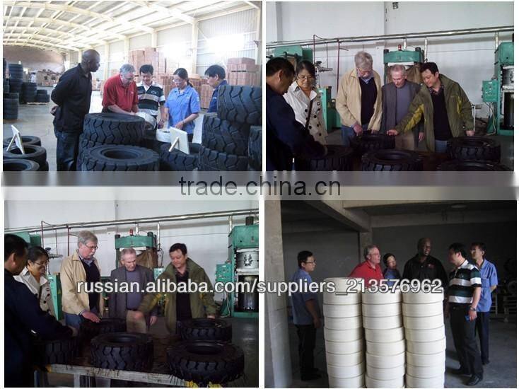 High quality forklift solid tire 27x10-12