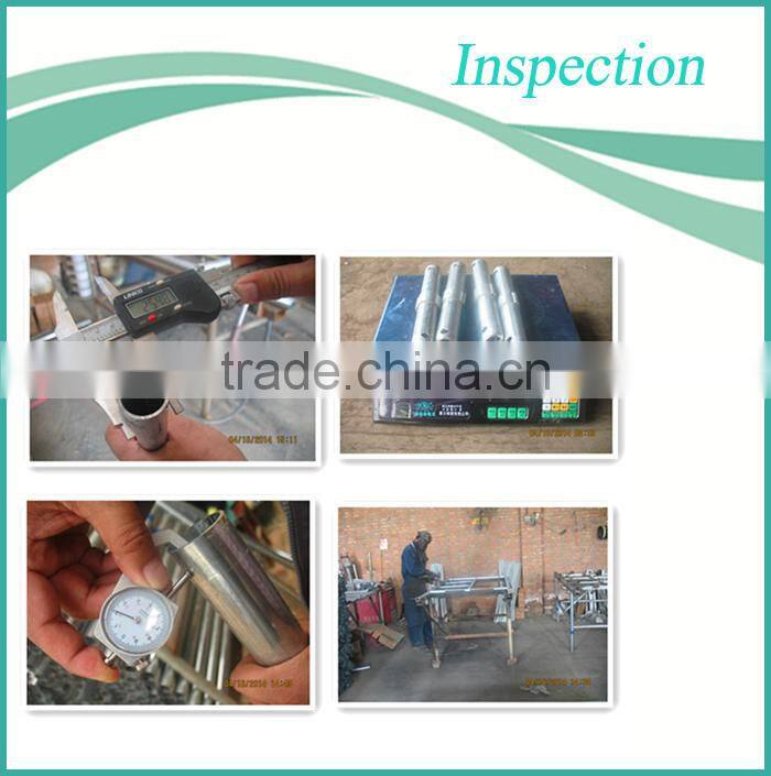 Q235 Metal Steel Powder Coated Used Frame Scaffolding for Sale