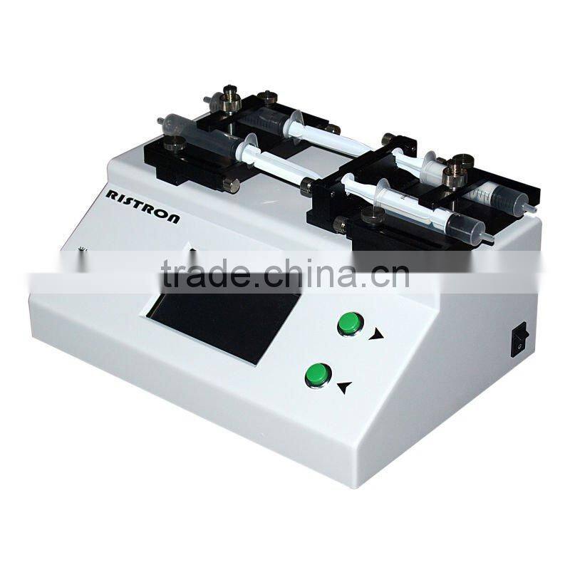 RISTRON RSP02-C double channels&double push-pull digital lab industrial injection pump