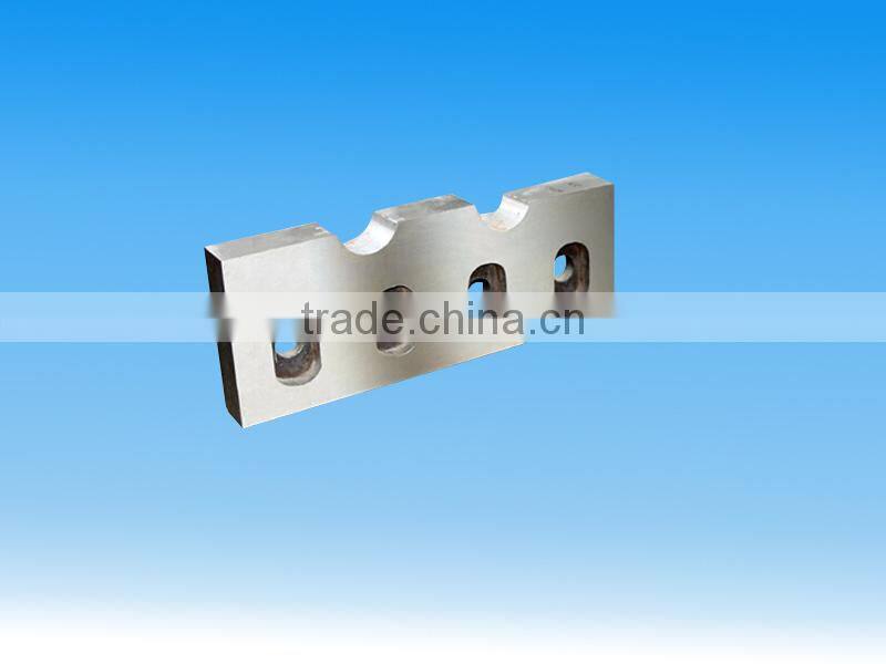 Dovetail flying shear blades