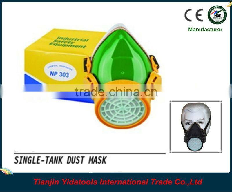Single filter dust mask