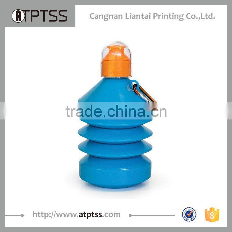 Multiple colors collapsible drink bottle