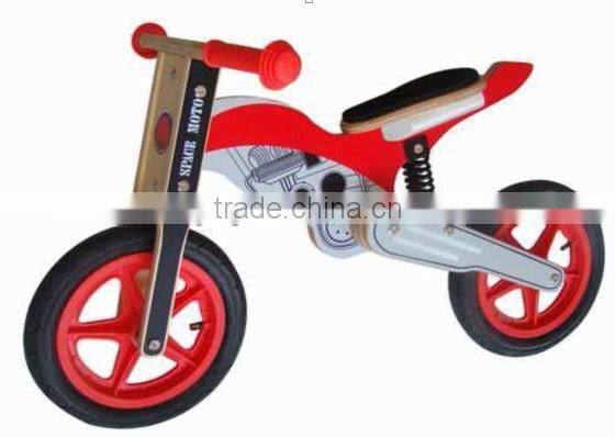 wooden bike