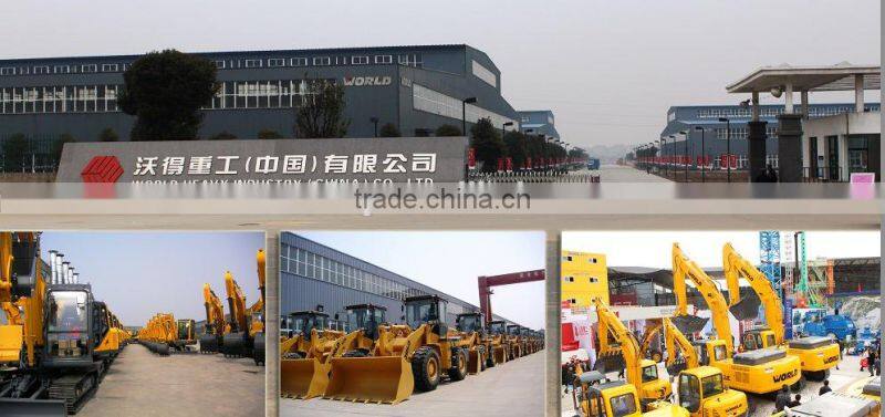 World Brand 5Ton new wheel loader with 3m3 Bucket size
