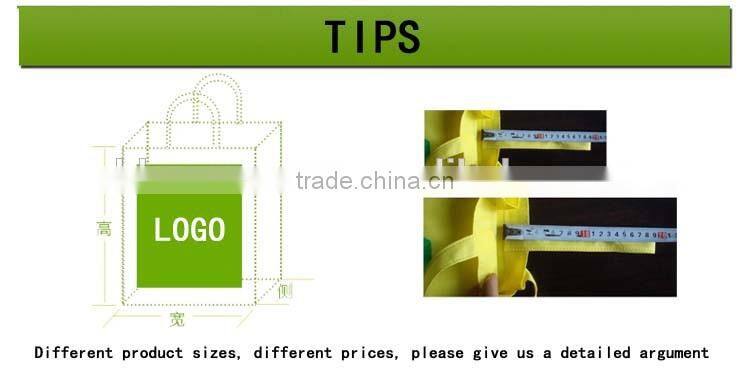 Customized recycle pp shopping bag