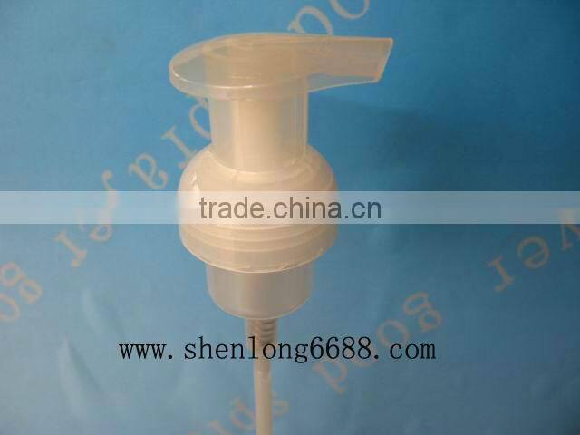 Plastic shampoo foam pump 40/410
