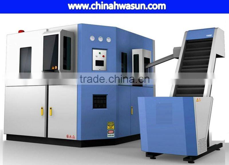 Automatic PET bottle stretch blow moulding machine