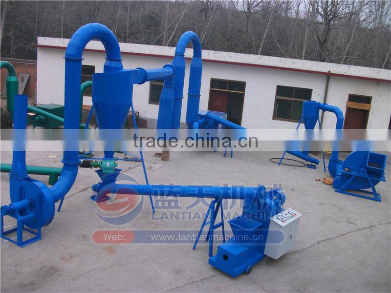 Hot sale tree trimmings / sawdust sunflower husk biomass briquette machine