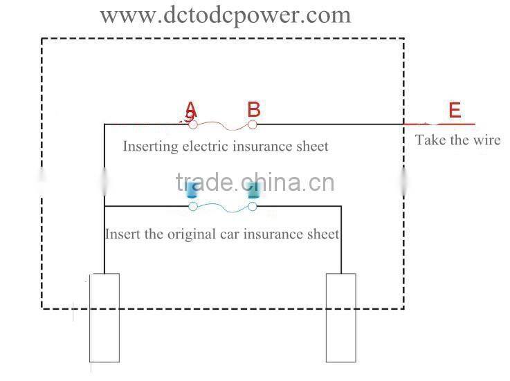 Car fuse box to take power socket car modified car insurance take electrical wires taken
