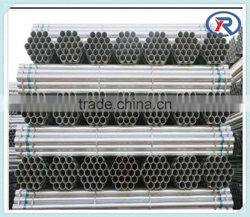 6m Galvanized steel Pipe in stock