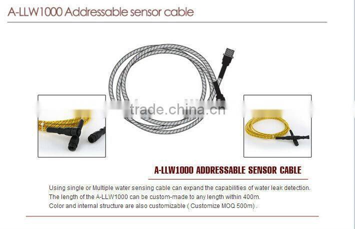 4 pin water leak sense cable for liquid leak detection system leak detector cable only