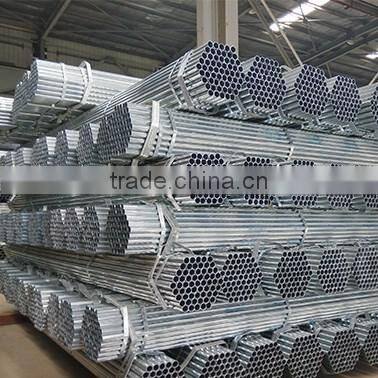 China big factory 48.3*3.5 hot dip galvanized round steel pipes