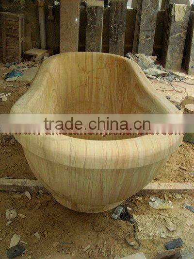 Handcarved in pure Natural Marble Stone/MARBLE BATHTUBS