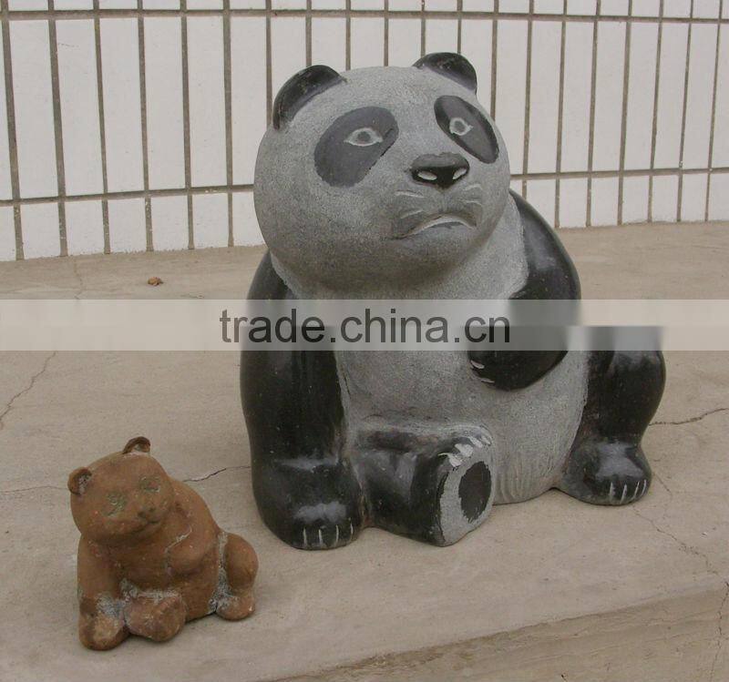 Granite Panda Statues
