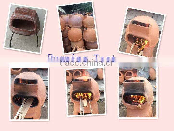 ceramic feature outdoor wood fired pizza oven for sale