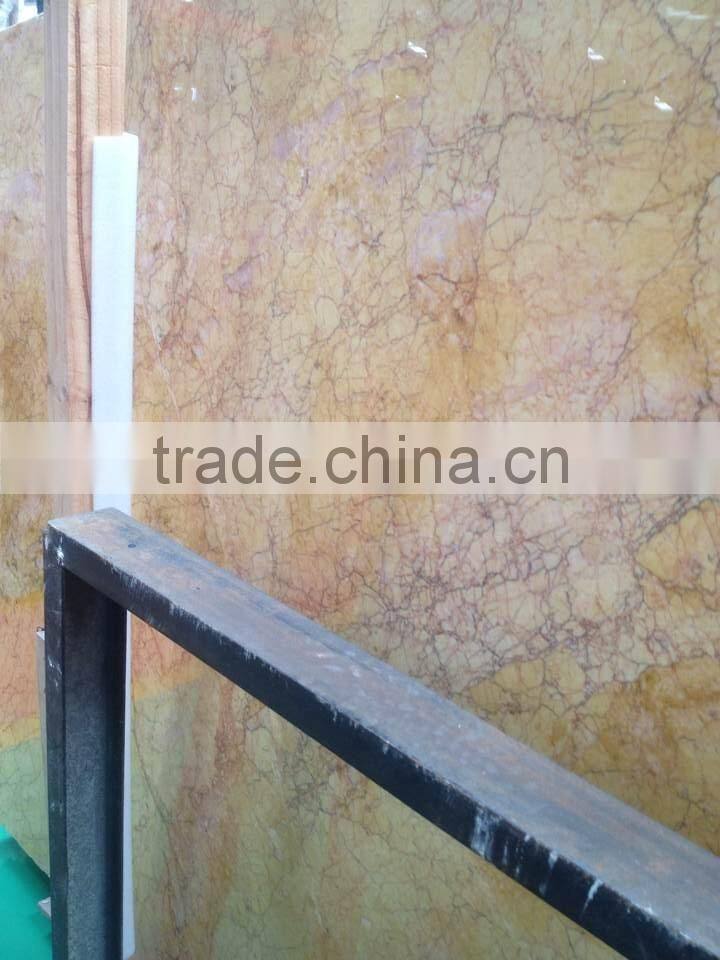 2cm thickness yellow onyx marble slab