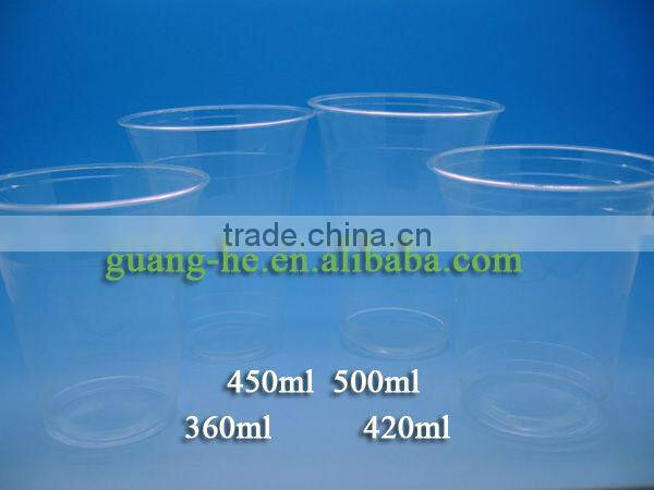 PLA Cold Drinking Cup Dome Lid of polylactide Raw Material biodegradable compost eco-friendly Bio-based resin from plant