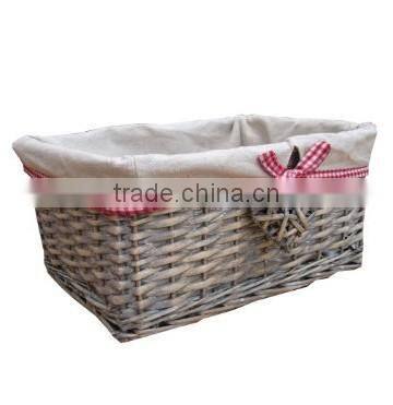 Manufacture Lidded Water Hyacinth Basket (Large/Medium/Small)