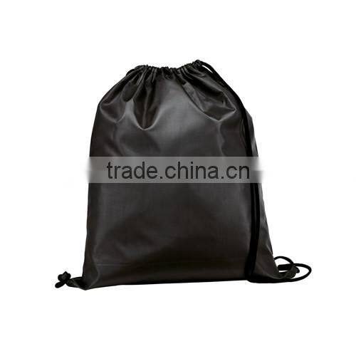 cheap promotion 210D polyester drawstring backpack bag
