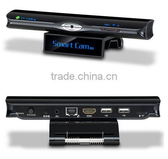 Wholesale Android Smart Tv Box V3II Quat-Core Built-In 5m HD Android 4.2 Smart Tv Box Camera