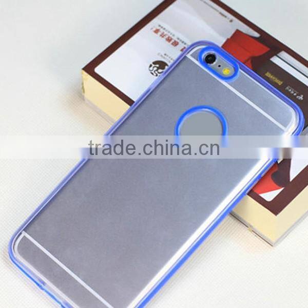 Colorful + transparent mobile phone shell for apple hole phone case for iphone 6 plus