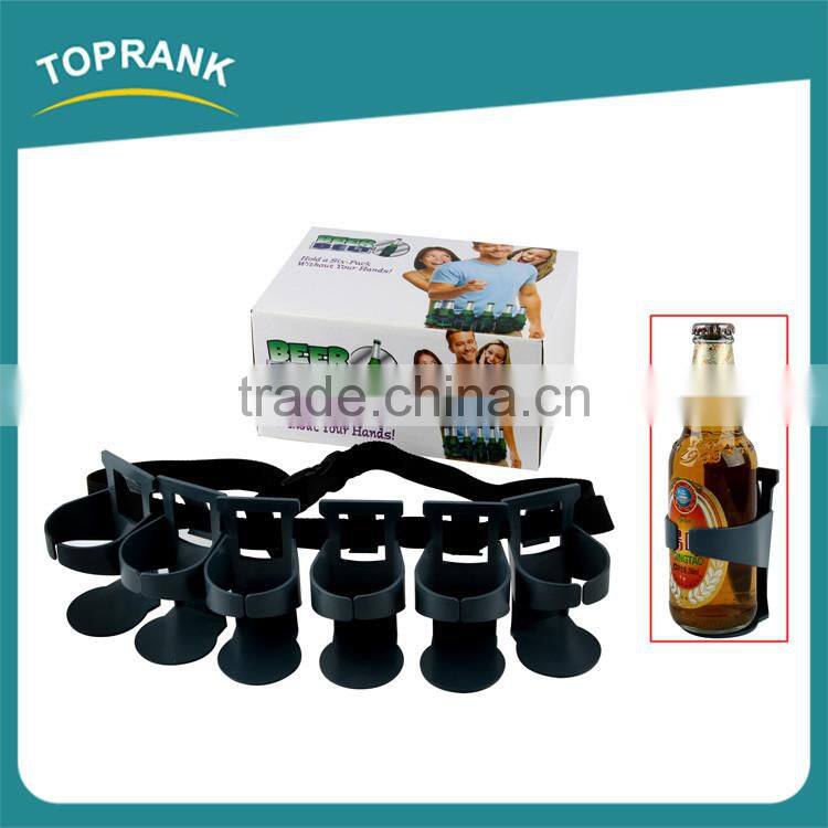 6 pack waist beer can wine bottle holder portable beer holder belt