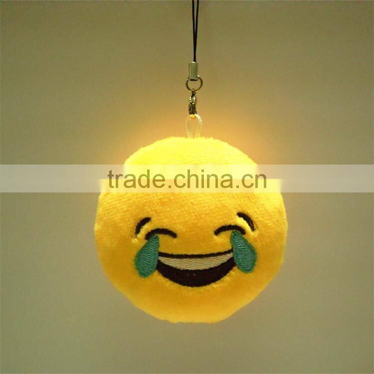 Emoji Small Pendant Smiley Plush Keychain Toy