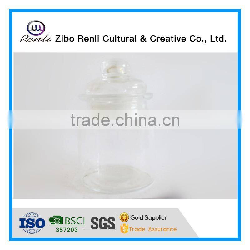 300ml Different Design Glass Candle Jars with Lids for Scented Candle