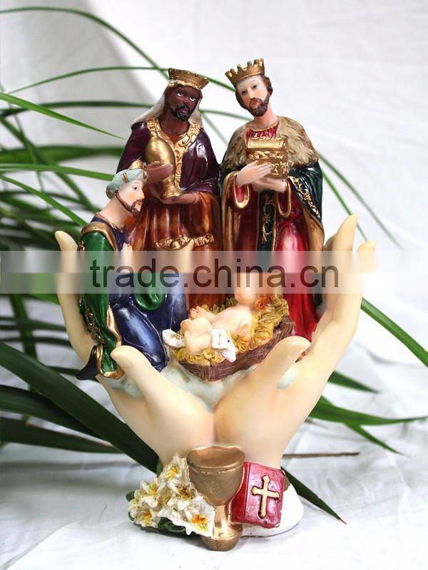 Custom Christmas decoration nativity set figurine